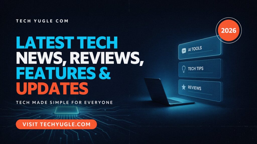 Tech Yugle Com | Latest Tech News, Reviews, Features & Updates (2026)