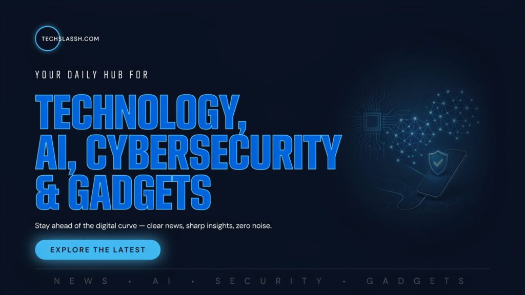 Techslassh.com | Your Daily Hub for Technology, AI, Cybersecurity & Gadgets